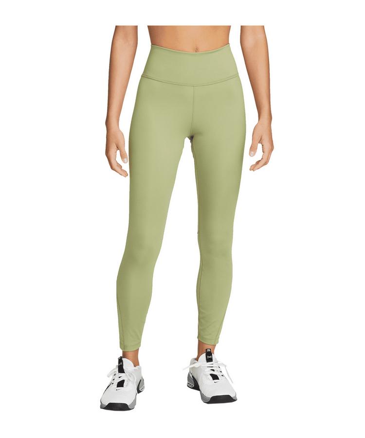 Nike Nike One 7/8 Leggings Damen Laufhose Damen - gruenweiss - 0 | SportScheck