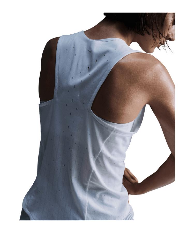 Nike Nike AeroSwift ADV Running Tanktop Damen Laufshirt Damen - weissschwarz - 1 | SportScheck