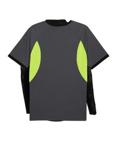 Rückansicht von PUMA Trikot Funktionsshirt Herren grau