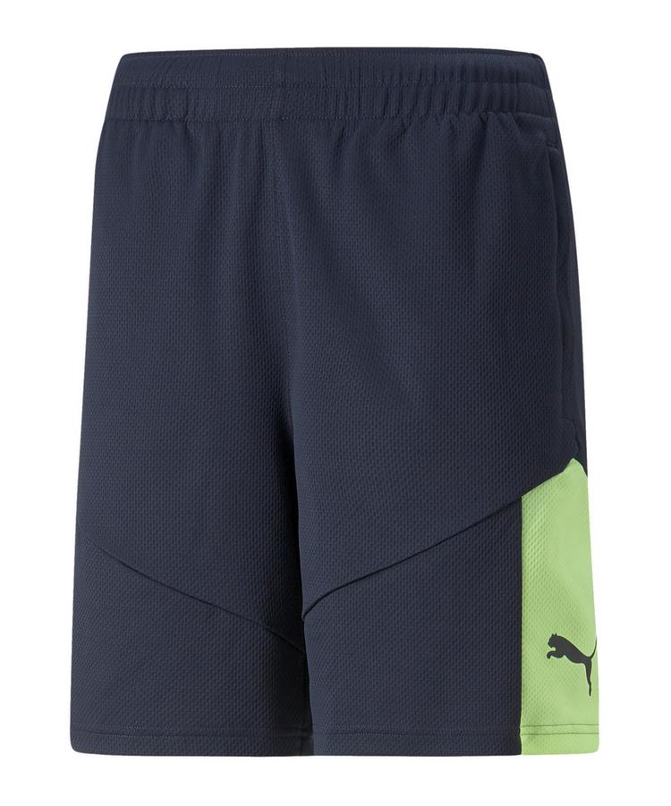 PUMA PUMA individualFINAL Fastest Short Kids Fu&szlig;ballshorts Kinder - blaugelb - 0 | SportScheck