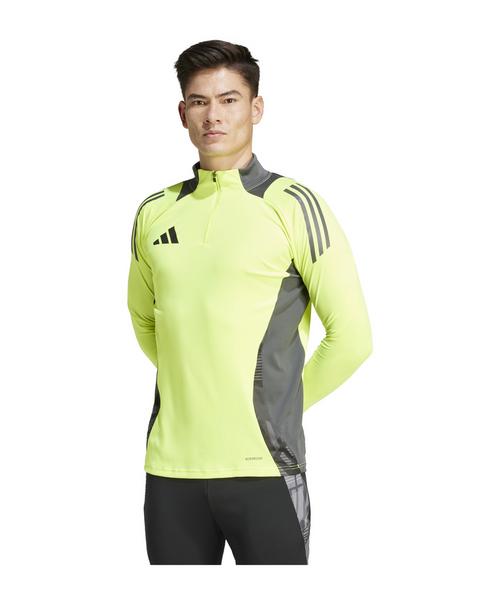 Rückansicht von adidas Tiro 24 Competition Trainingstop Funktionssweatshirt Herren gelb