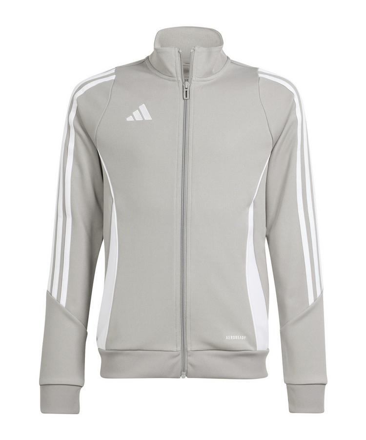 adidas adidas Tiro 24 Trainingsjacke Kids Trainingsjacke Kinder - grauweiss - 0 | SportScheck