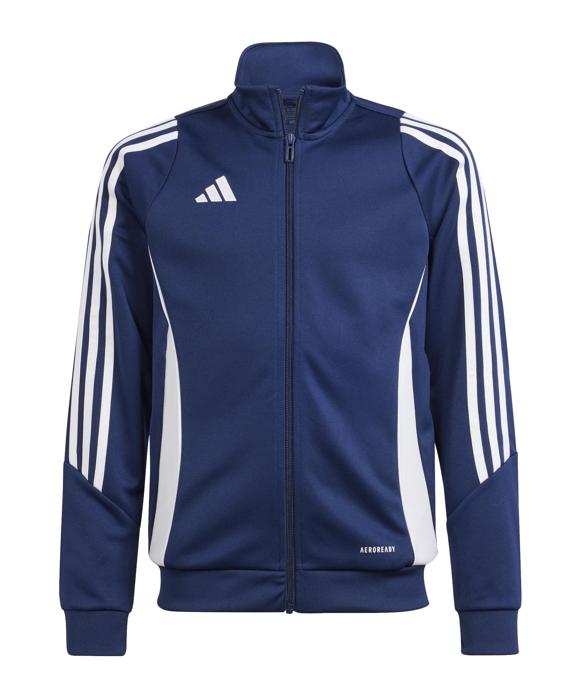 adidas Tiro 24 Trainingsjacke Kids Trainingsjacke Kinder - blauweiss