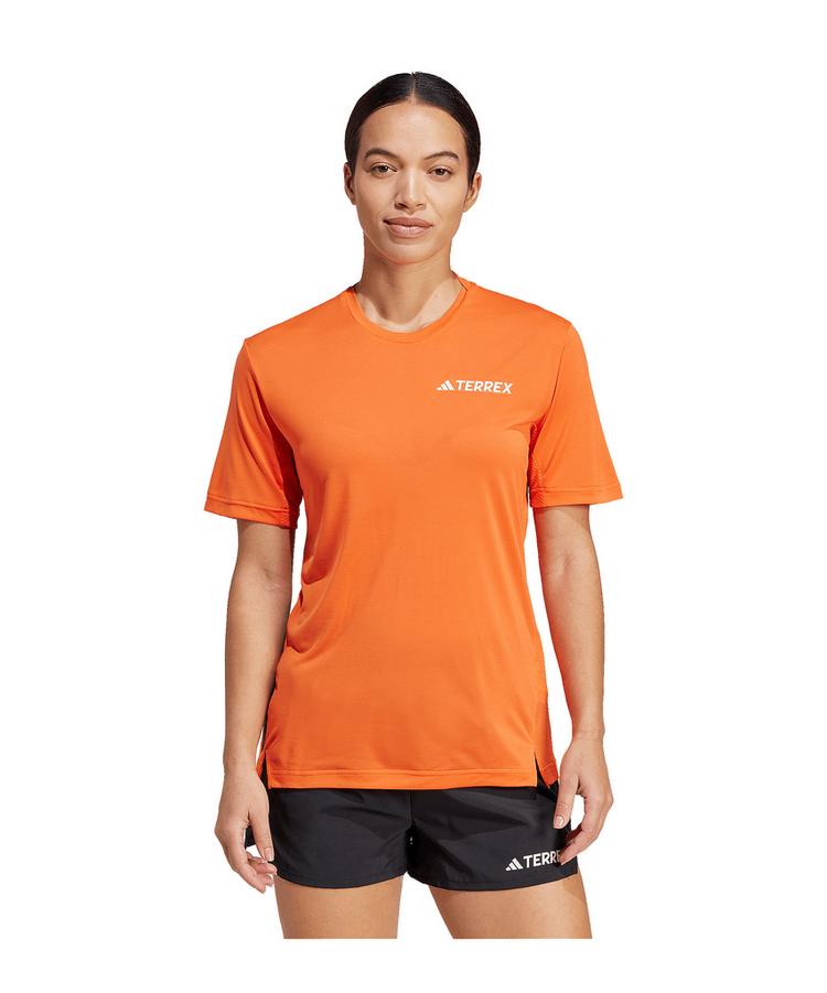adidas adidas Terrex Xperior T-Shirt Damen Wei&szlig; Laufshirt Damen - orange - 0 | SportScheck