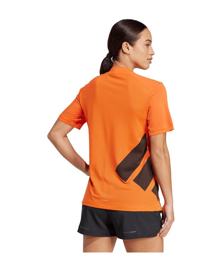 adidas adidas Terrex Xperior T-Shirt Damen Wei&szlig; Laufshirt Damen - orange - 0 | SportScheck