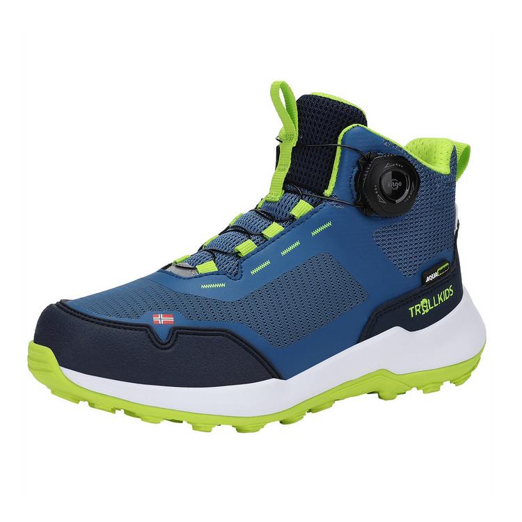 Trollkids Trollkids Trollfjord Wanderschuhe Kinder - Petrol/ Limegr&uuml;n - 0 | SportScheck