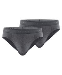 Falke UW Briefs CO/EL m Unterhose Herren - dark grey -heather (3278)