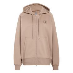adidas adidas by Stella McCartney Kapuzenjacke Hoodie Damen Chalky Brown