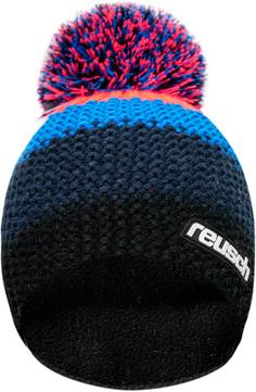 Reusch Enzo Beanie Skim&uuml;tze 7333 blck/blck iris/fery cor