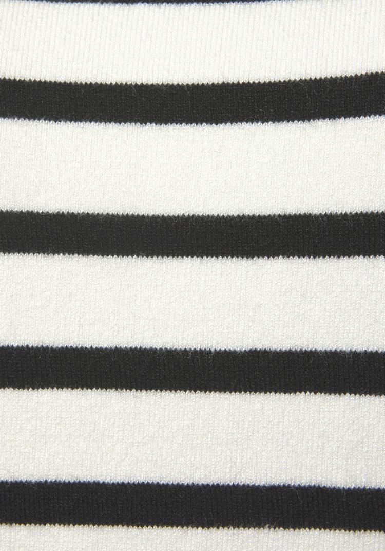 Lascana Lascana Stricktop Spaghettitop Damen - creme-schwarz gestreift - 0 | SportScheck