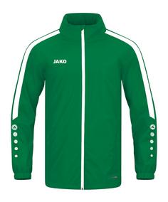 JAKO Power Allwetterjacke Kids Regenjacke Kinder gruenweiss
