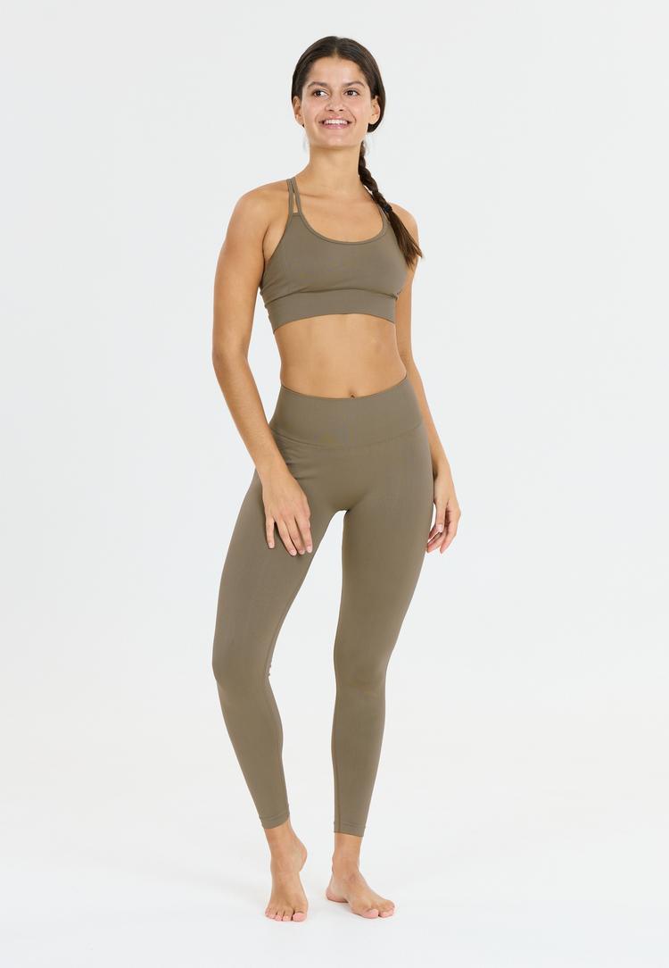 Athlecia Athlecia Missori Tights Damen - 1292 Greige - 0 | SportScheck