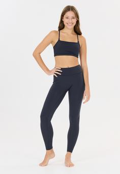 Rückansicht von Athlecia Blossom Sport-BH Damen 2101 Dark Sapphire