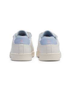 Rückansicht von hummel Sneaker Kinder WHITE/BLUE/PINK