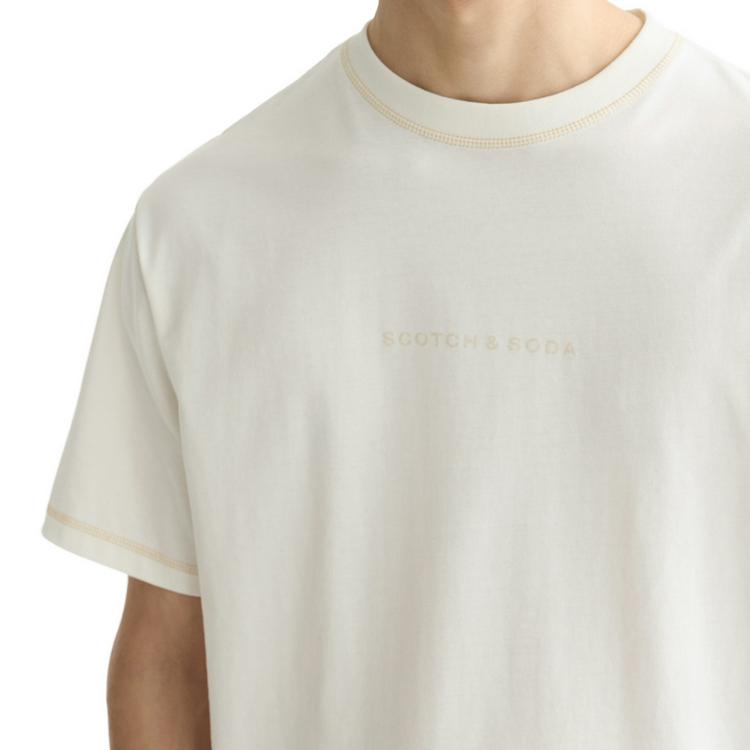 Scotch & Soda Scotch & Soda T-Shirt T-Shirt Herren - Wei&szlig; - 4 | SportScheck