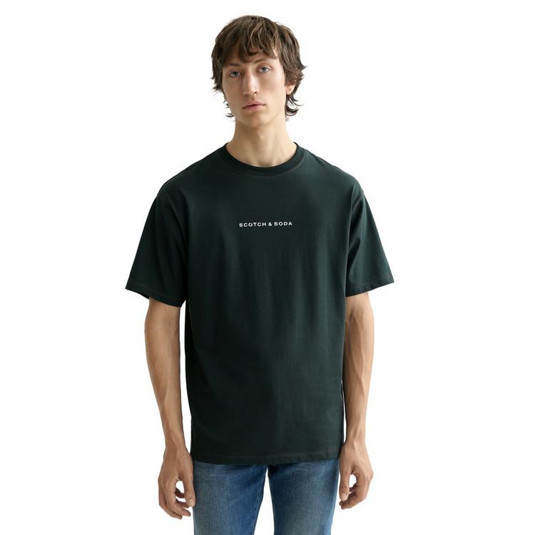 Scotch & Soda Scotch & Soda T-Shirt T-Shirt Herren - Dunkelgr&uuml;n - 1 | SportScheck