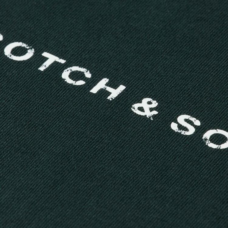 Scotch & Soda Scotch & Soda T-Shirt T-Shirt Herren - Dunkelgr&uuml;n - 5 | SportScheck