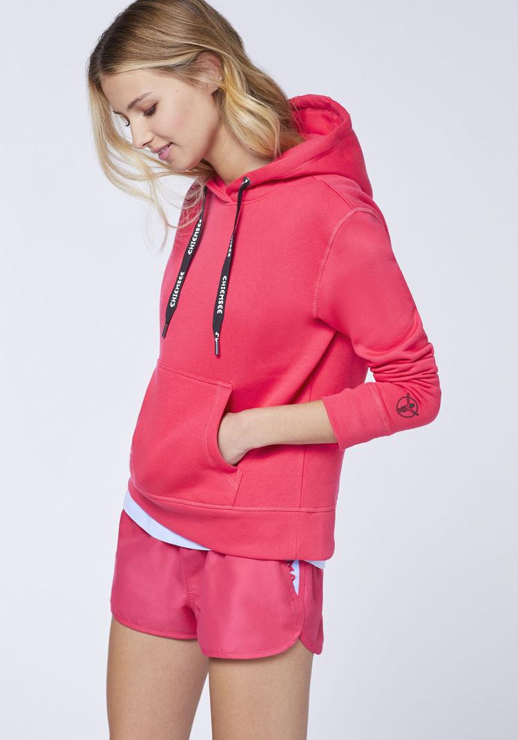 Chiemsee Chiemsee Hoodie Sweatshirt Damen - 18-1754 Raspberry - 3 | SportScheck
