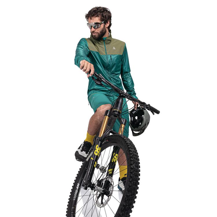 Sch&ouml;ffel Sch&ouml;ffel Hybrid Jkt Flow Trail M Funktionsjacke Herren - 6895 - gr&uuml;n - 14 | SportScheck