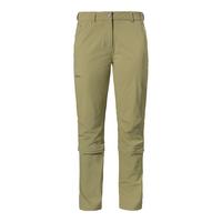 Sch&ouml;ffel Pants Engadin1 Zip Off Wanderhose Damen - 4605 - gr&uuml;n