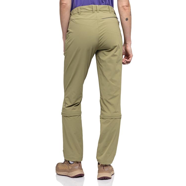 Sch&ouml;ffel Sch&ouml;ffel Pants Engadin1 Zip Off Wanderhose Damen - 4605 - gr&uuml;n - 1 | SportScheck