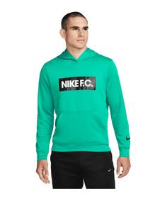 Nike F.C. Fleece Hoody Sweatshirt Herren gruenweiss