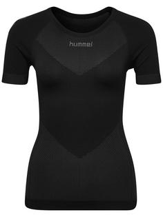 hummel HUMMEL FIRST SEAMLESS JERSEY S/S W Funktionsshirt Damen BLACK