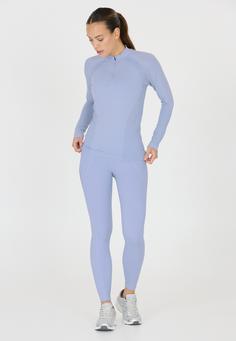 Rückansicht von Endurance HALEN W Langarmshirt Damen 4351 Blue Heron