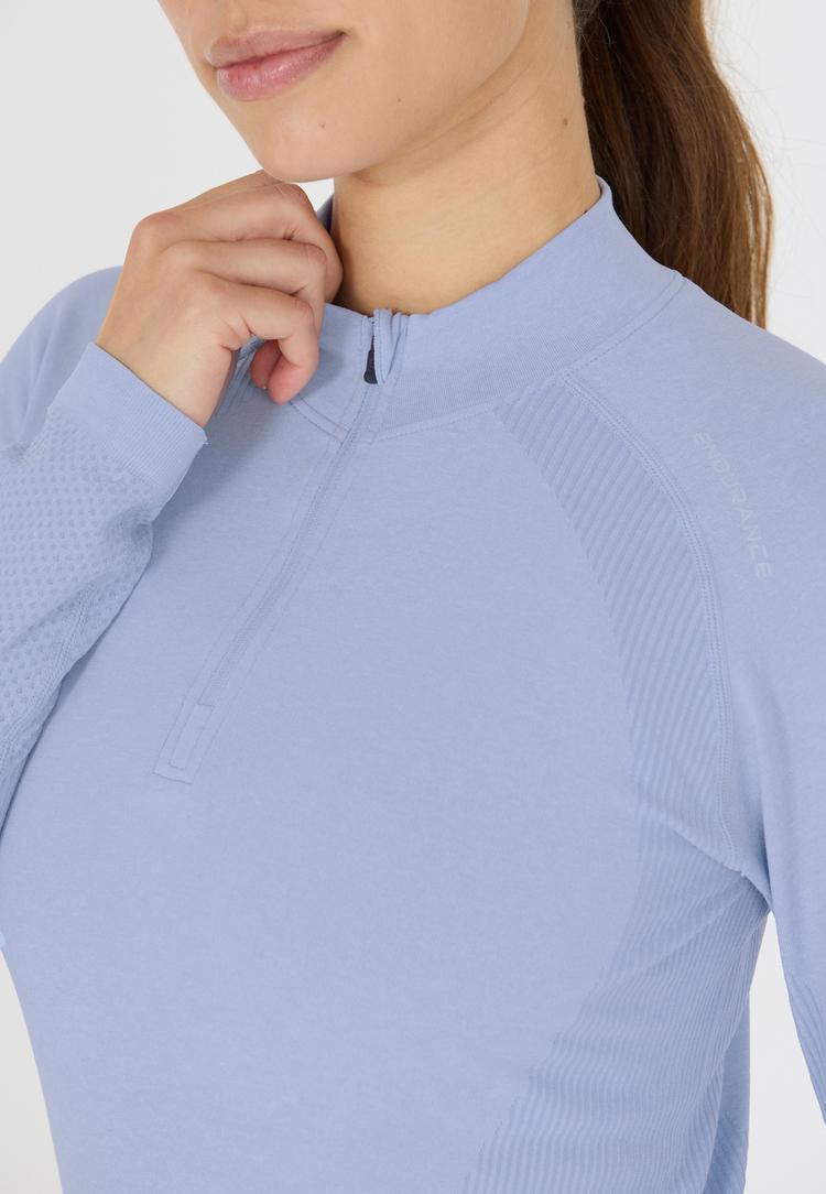 Endurance Endurance HALEN W Langarmshirt Damen - 4351 Blue Heron - 2 | SportScheck