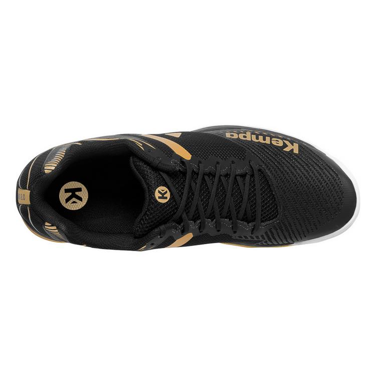 Kempa Kempa Wing 2.0 Hallenschuhe Kinder - schwarz/wei&szlig;/gold - 1 | SportScheck