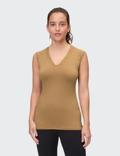 Rückansicht von VENICE BEACH VB Eleam T-Shirt Damen toffee