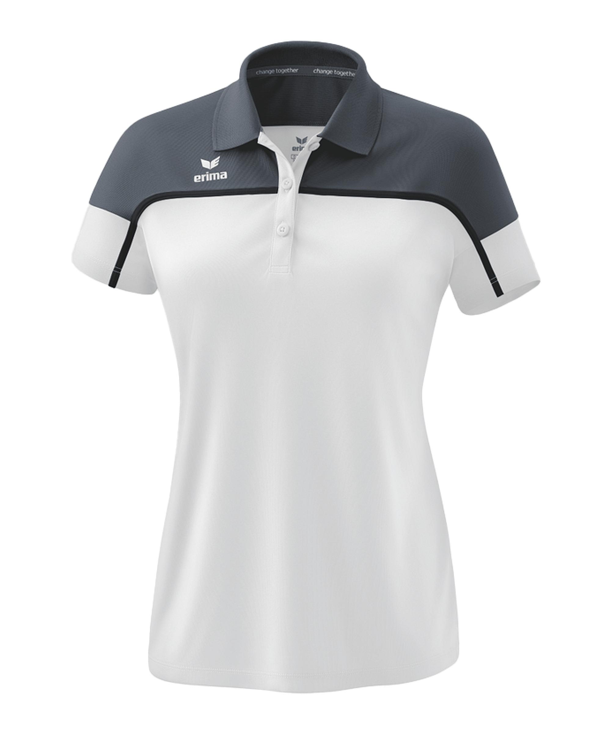 Erima Change by Poloshirt Damen Poloshirt Damen - weissgrau