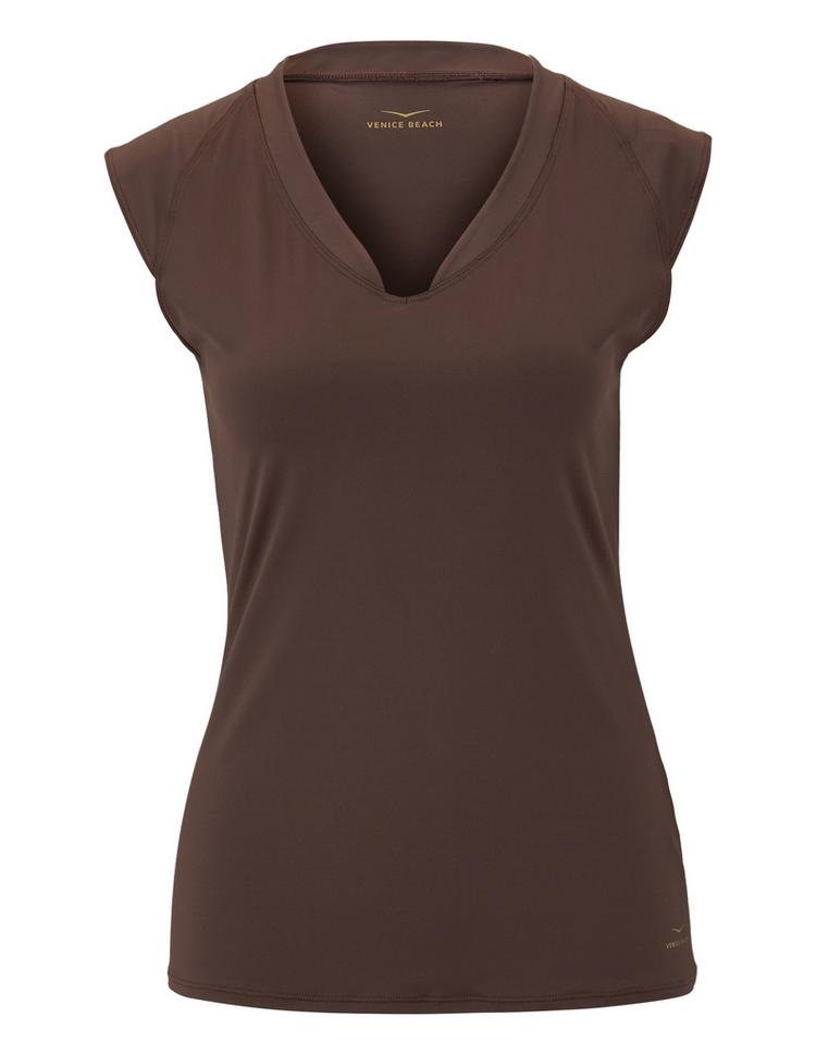 VENICE BEACH VENICE BEACH VB Eleam T-Shirt Damen - coffee - 0 | SportScheck