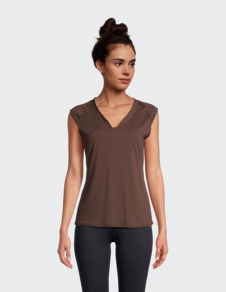 VENICE BEACH VENICE BEACH VB Eleam T-Shirt Damen - coffee - 0 | SportScheck