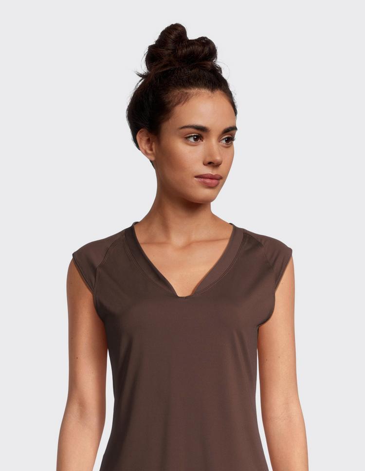 VENICE BEACH VENICE BEACH VB Eleam T-Shirt Damen - coffee - 3 | SportScheck