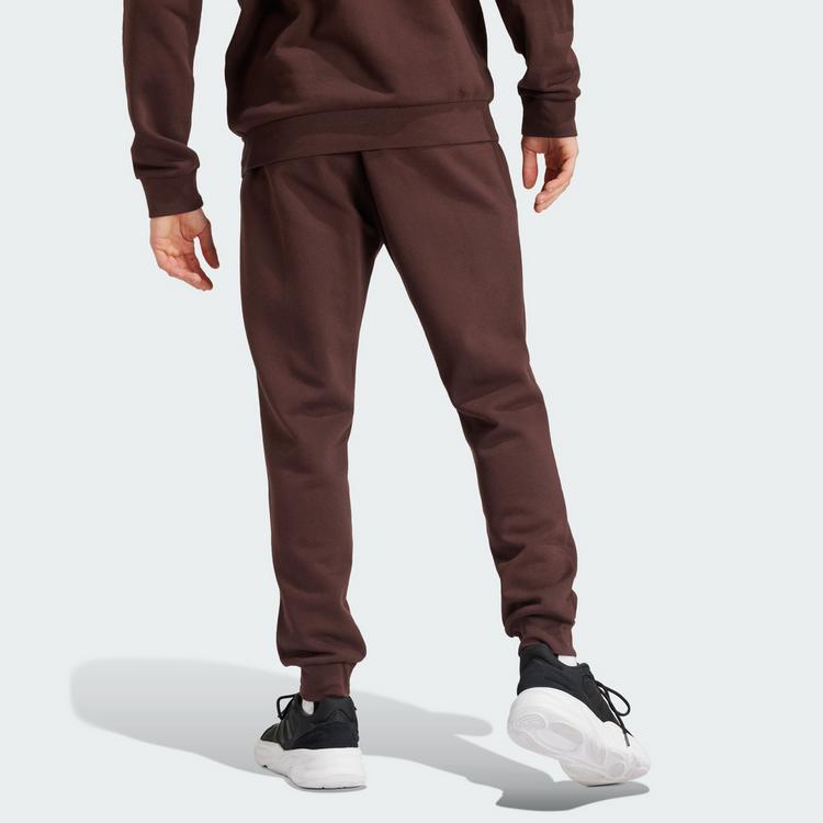 adidas adidas Essentials Fleece Regular Tapered Hose Trainingshose Herren - Shadow Brown - 1 | SportScheck