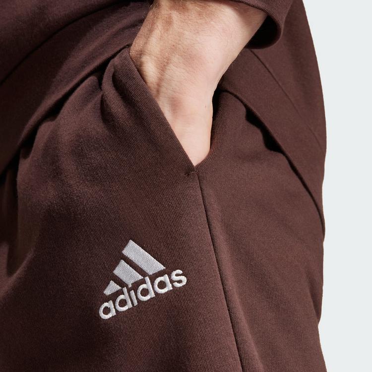 adidas adidas Essentials Fleece Regular Tapered Hose Trainingshose Herren - Shadow Brown - 0 | SportScheck