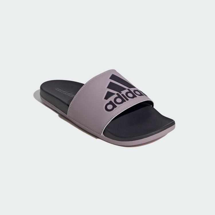 adidas adidas Comfort adilette Badelatschen - Aurora Black / Aurora Black / Preloved Fig - 3 | SportScheck