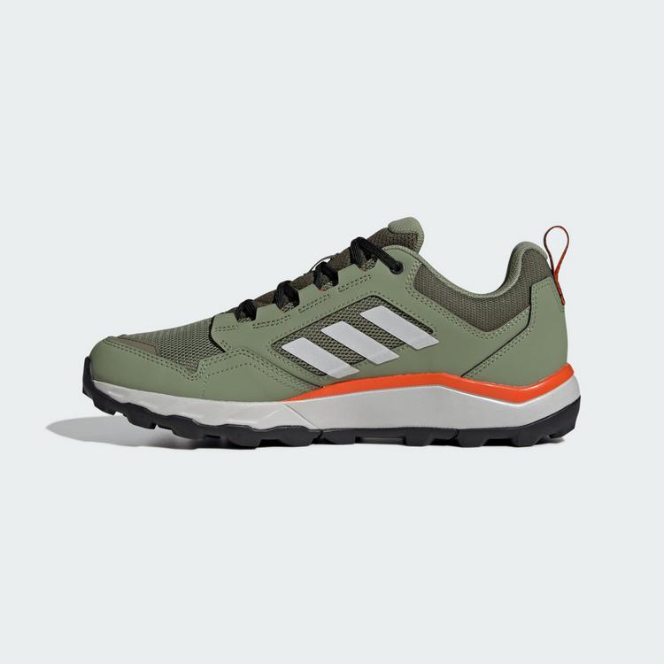 adidas adidas Tracerocker 2.0 Trailrunning-Schuh Laufschuhe Herren - Tent Green / Grey One / Semi Impact Orange - 5 | SportScheck