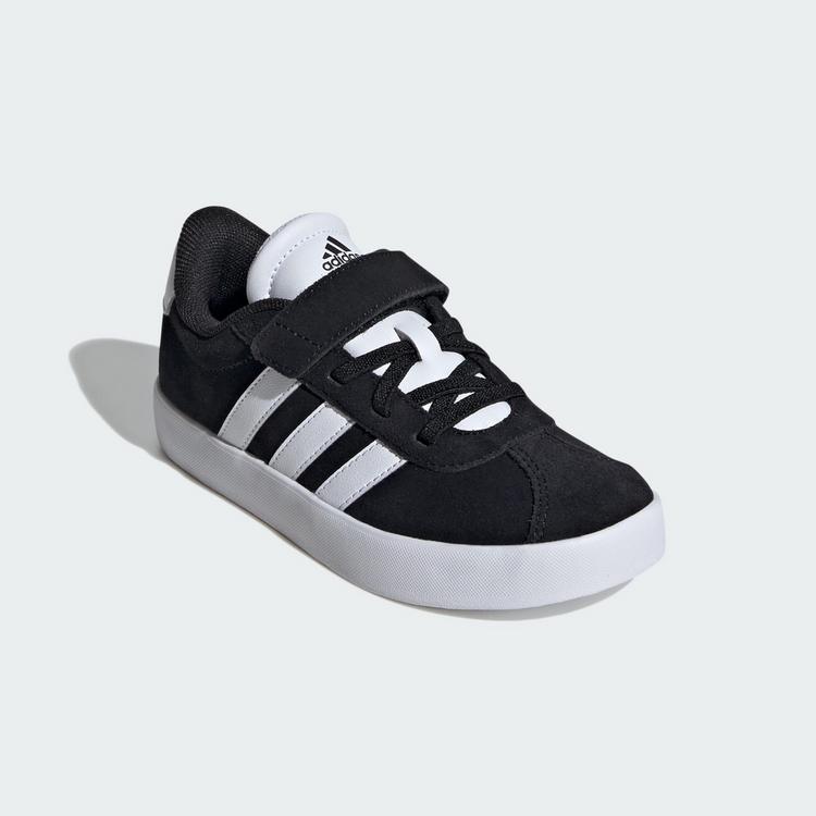 adidas adidas VL Court 3.0 Schuh Sneaker Kinder - Core Black / Cloud White / Core Black - 3 | SportScheck