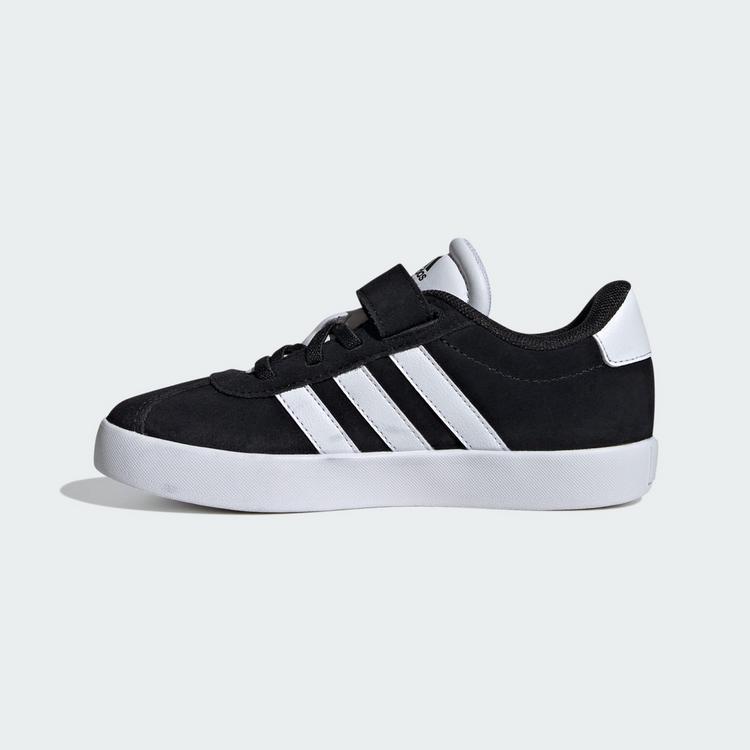 adidas adidas VL Court 3.0 Schuh Sneaker Kinder - Core Black / Cloud White / Core Black - 5 | SportScheck