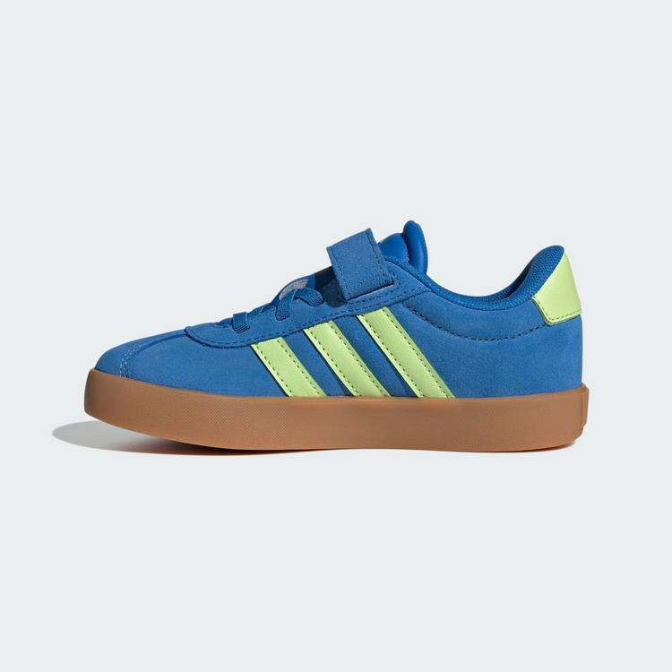 adidas adidas VL Court 3.0 Schuh Sneaker Kinder - Bright Royal / Pulse Lime / Gum - 5 | SportScheck