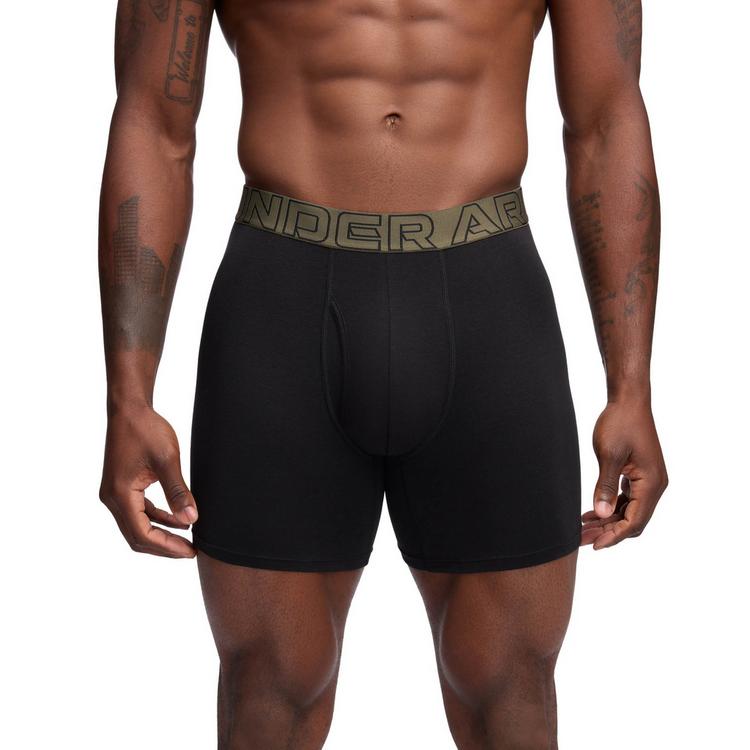 Under Armour Under Armour Boxershort Unterhose Herren - Schwarz/Gr&uuml;n - 2 | SportScheck