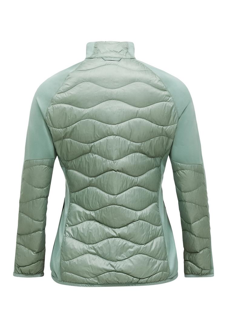 Peak Performance Peak Performance W Helium Down Hybrid Jacket Trainingsjacke Damen - SALBEI - 0 | SportScheck