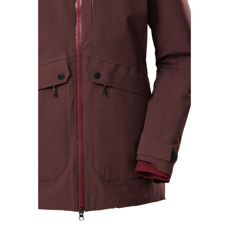 KILLTEC KILLTEC KOW 16 WMN PRK Funktionsmantel Damen - Rot4518 - 3 | SportScheck