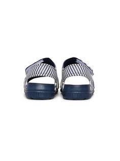 Rückansicht von hummel PLAYA JR Sandalen Kinder BLACK IRIS/MARSHMALLOW