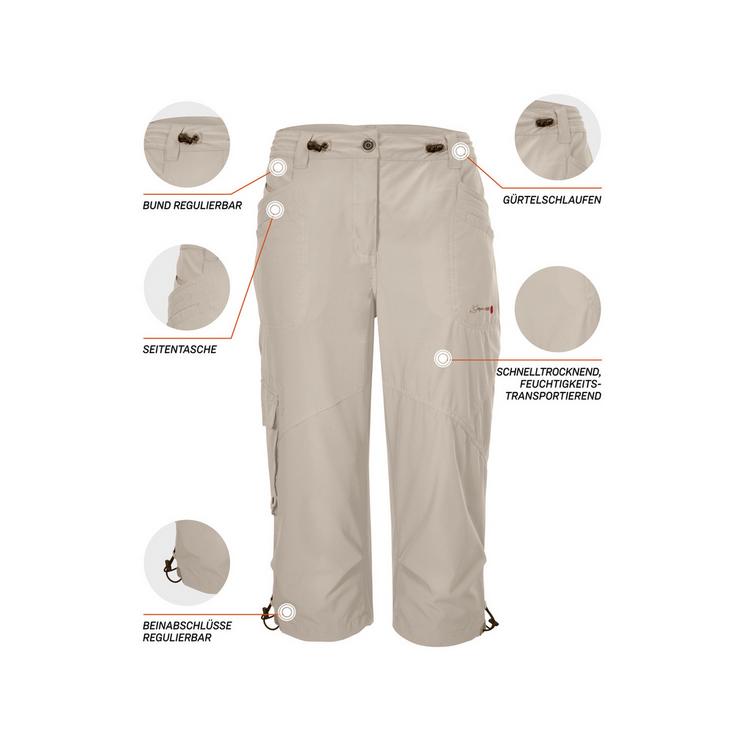 G.I.G.A. DX by killtec G.I.G.A. DX by killtec GS 31 WMN PNTS Funktionsshorts Damen - Beige8016 - 3 | SportScheck