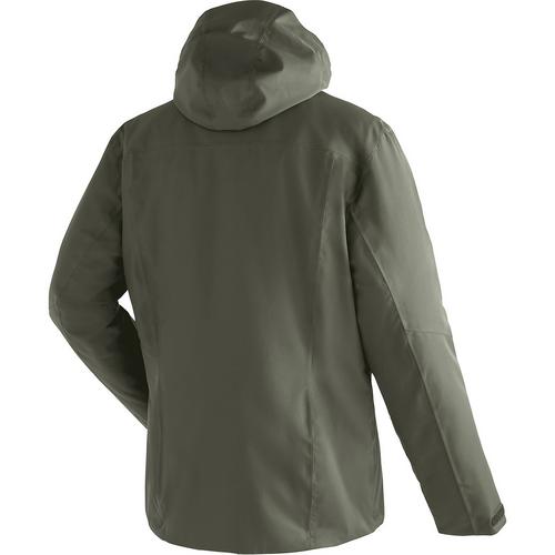 Rückansicht von Maier Sports Peyor Funktionsjacke Herren Dunkelgrau036