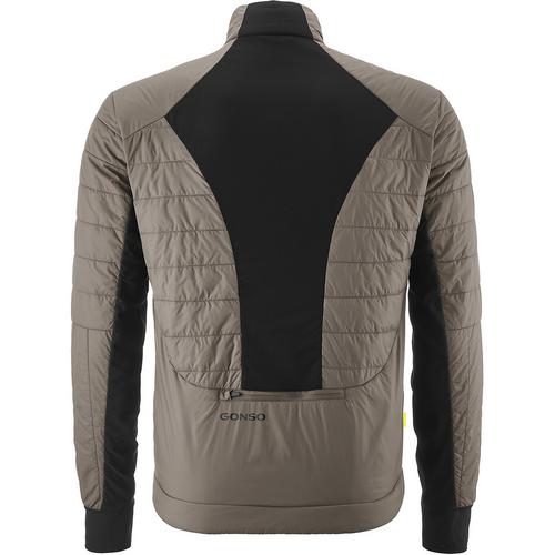 Rückansicht von Gonso Basai Fahrradjacke Herren Grau0633