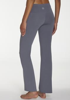 Rückansicht von LASCANA Active Jazzpants Jazzpants Damen grau blau